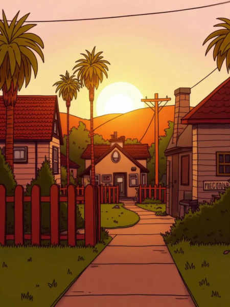 F.1_CalArts Style | Bean Head_Round Eye_Noodle Arm_Minimal Toon LoRa - v1.0