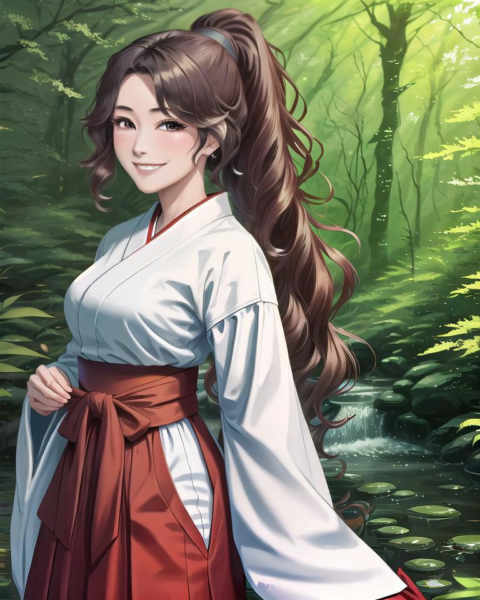 Miko Shrine Maiden Clothes - v2 MikoNextGen