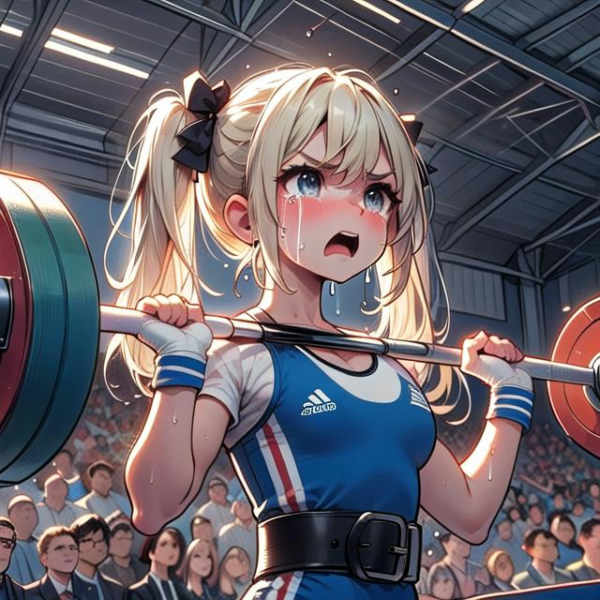 girl hate weightlifting failure - SD 1.5