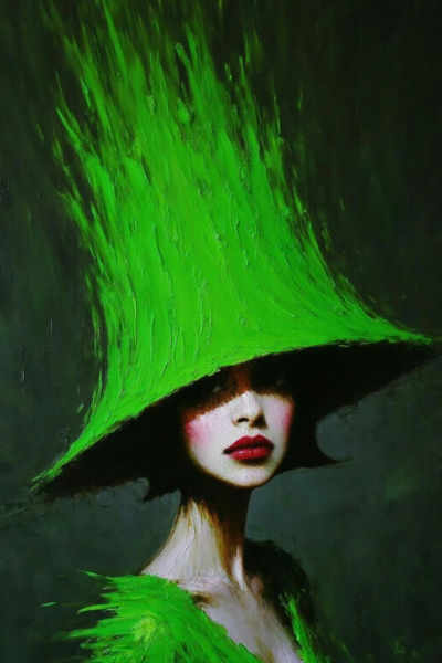 Modern/Contemporary Heavy Brushstroke Oil Portrait Style - v1.0