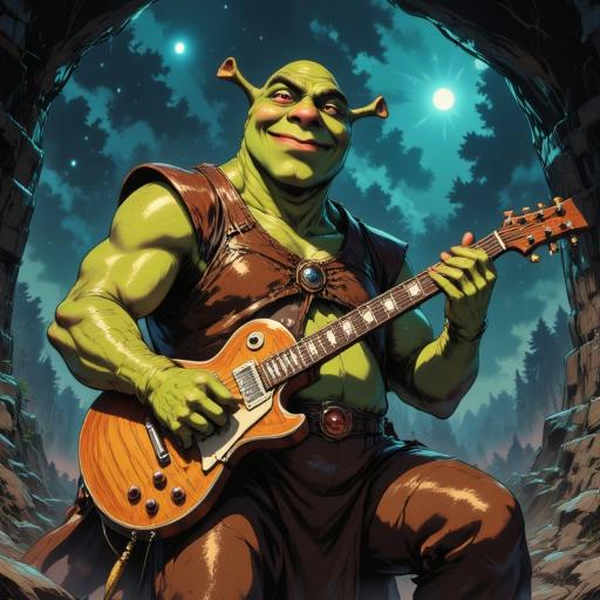 Painted Comic Pony/Flux/Illustrious | Shrekman Style Mix - FluxV2.0