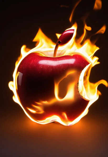 Flaming - on fire - v1.2-style1-sdxl