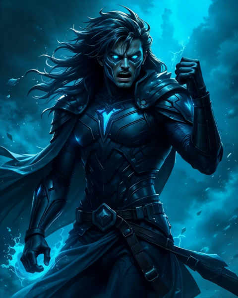 Dark Hero Association: Ingris Cyanide, The Psyblade - The Psyblade