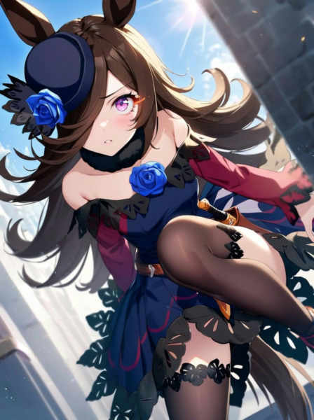 Rice Shower (umamusume)_XL & PONY & ILL - Animagine_v1.0