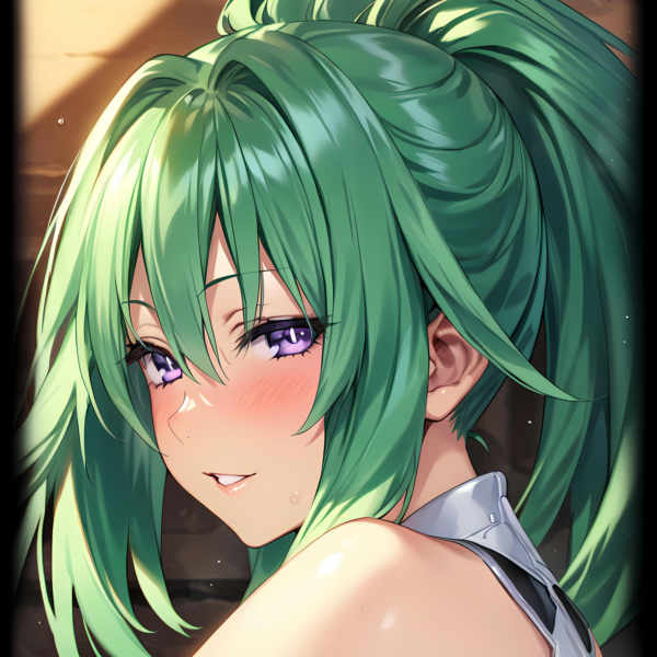 Green Heart/ - Hyperdimension Neptunia/ Animagine XL 3.1+IllustriousXL - v1.0 - Animagine XL 3.1