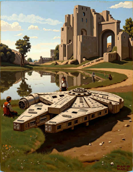 Jean-Baptiste-Camille Corot Style - FLUX