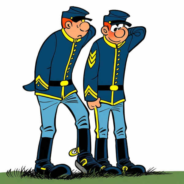 les tuniques bleues / The Bluecoat - V1