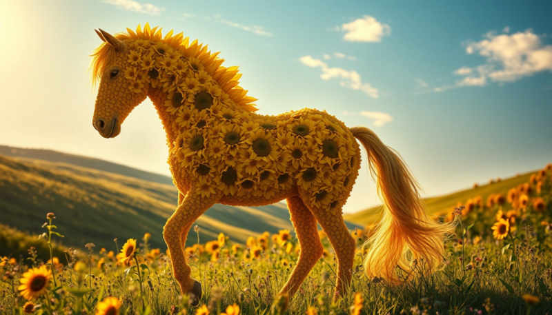 Floral petals Fest-GMR Flux / SDXL / PDXL - Sunflowers Fest-GMR v1.0