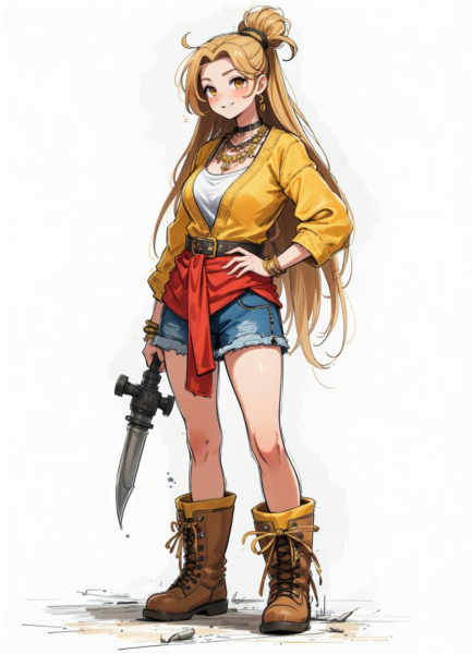 Rough Concept Art - v1.1 Flux Dev