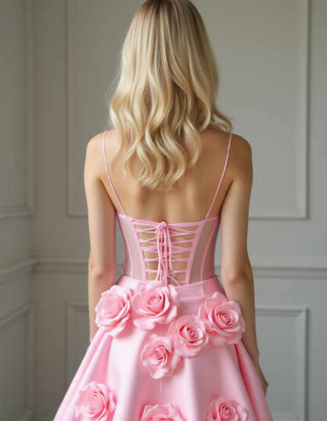 Rose mini prom dress - v1.0