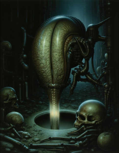 Artwork of H.R. Giger (Flux) - V2