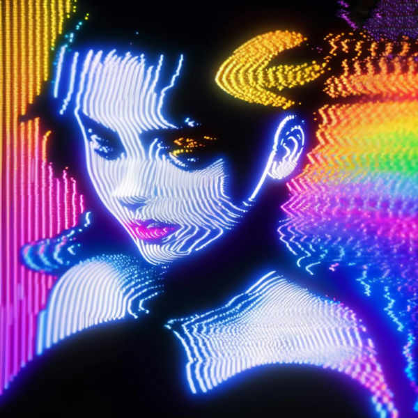 Retro Glitch - Style - SD1.5