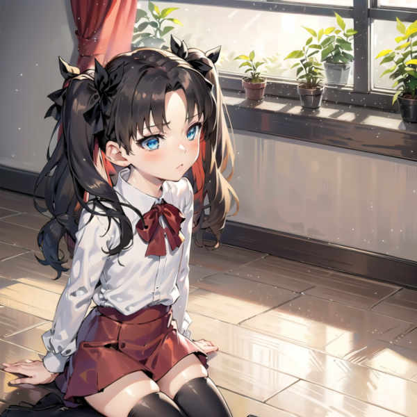 Rin tohsaka LORA and(Pony) from fate stay night visual novel - Rin tohsaka Fate/zero