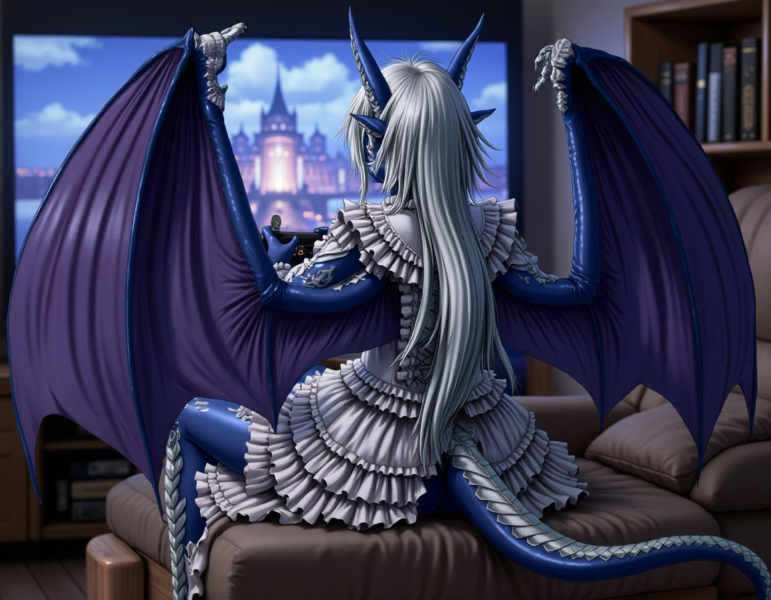 Giselle from "Gate: thus the jsdf fought there!" - Giselle-flux-v1