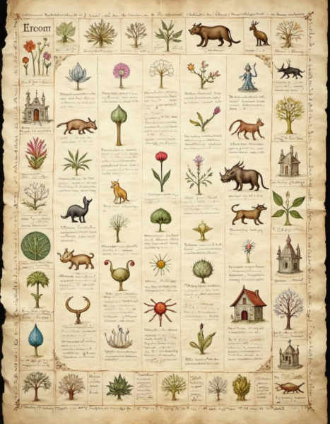 Eldritch Parchment Art | for Flux.1 dev - v1.2