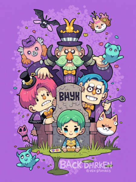 HEZI_F.1 Funny picture book character<HEZI_F.1搞怪绘本人物> - v1.0