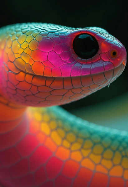 translucent and luminous (Snakes) - v.02