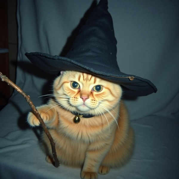Chunky Wizard Cat Meme - final ver