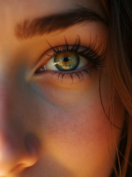 Woman realistic Close up eyes detailed Flux-GMR - Realistic Close Up EyesF1