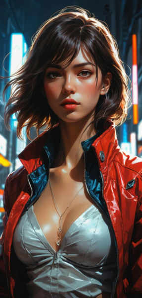 Sexy Cyberpunk Girl - v1.0