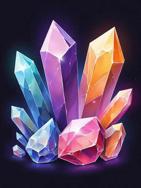 DE_Crystal Icon Design_Scenes Such As Game Ui - v1.0