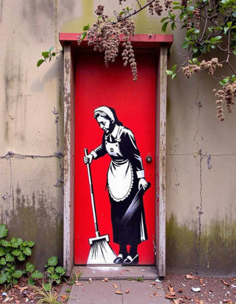 Banksy Style - FLUX