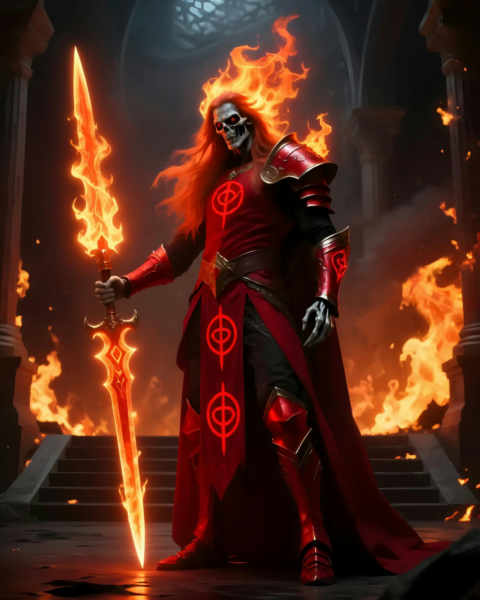 Molten Deathknights: Morghalor, Sovereign of the Red Flame - Morghalor
