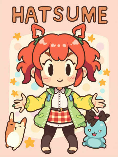 Cute Flat Art - Flux v1.0