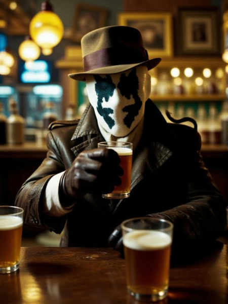 Rorschach - Watchmen - Flux1.D & SDXL - v1.0 Flux1.D