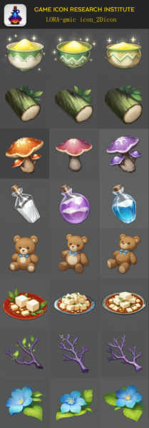 gmic icon_2D icon - SDXL