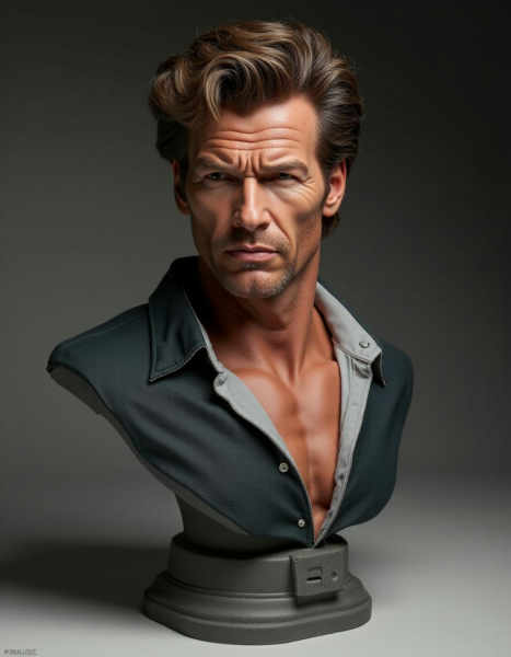 Figure Bust premium - Statue - Bust - LORA - FLUX v1.0