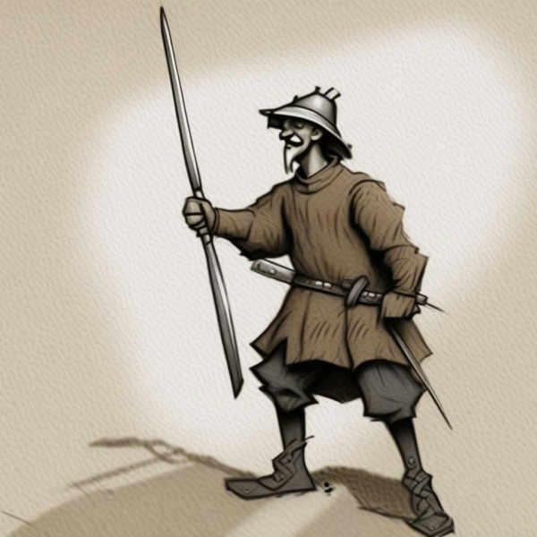 Medieval drolleries - XL undercooked