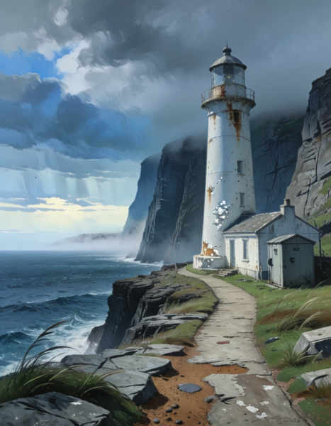 Cliffside lighthouse - v1.0