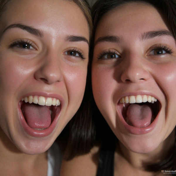 Female Tongue, Mouth and Teeth - FLUX - v1.0