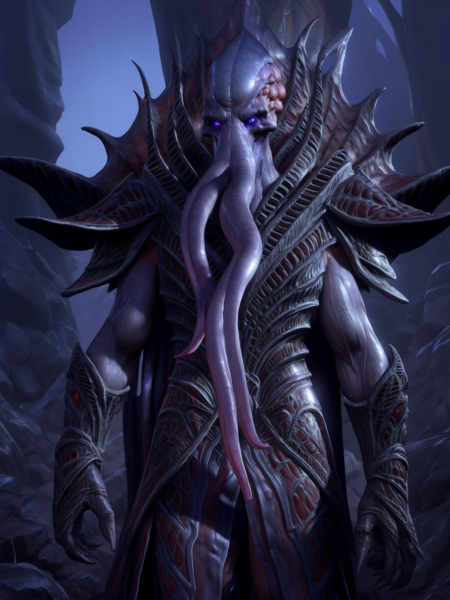 The Emperor & Mind Flayer LoRA (Baldur's Gate 3) - v1