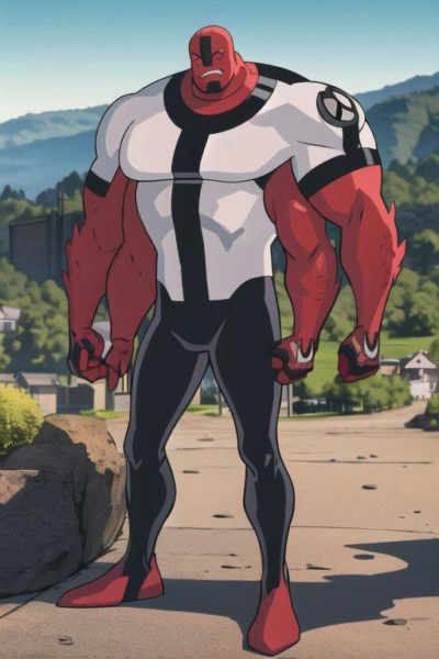 Four Arms -- Ben 10 (chaquetrix support) Illust + 1.5 - A