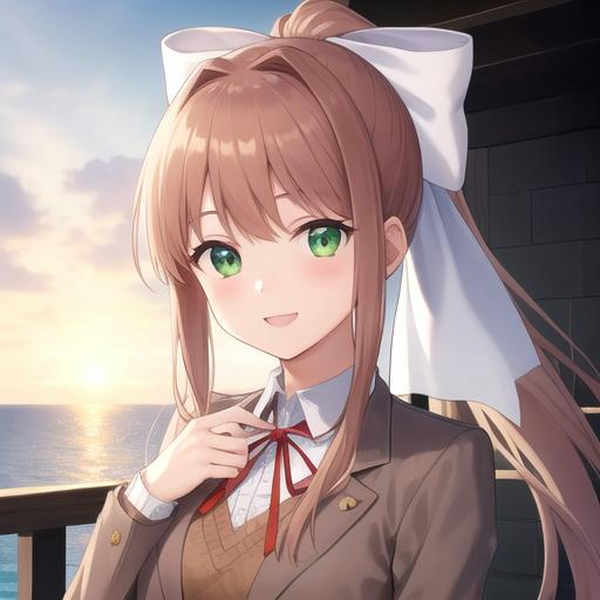 Monika-Doki Doki Literature Club - SD 1.5