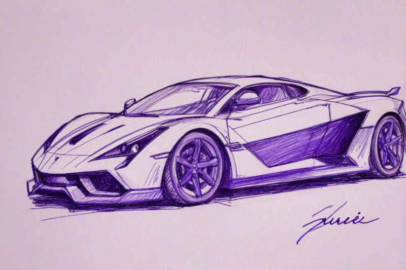 sketch( ballpoint pen sketch) - - sketch SDXL