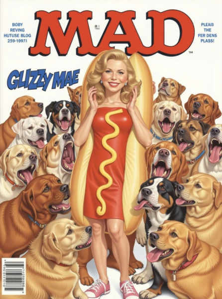 MAD Magazine Cover (1980s style) - FLUX v1.0