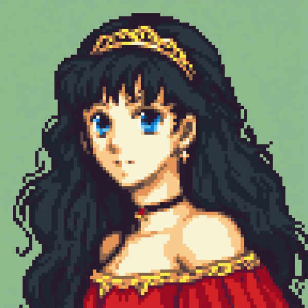FLUX Fire Emblem GBA Style Portraits | Pixel Art | Moosie Model - FEGBA v2 FLUX