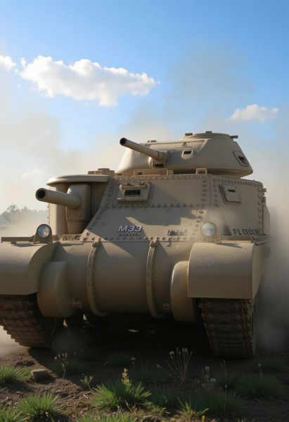 British Army Medium Tank M3"Grant" - v1.0