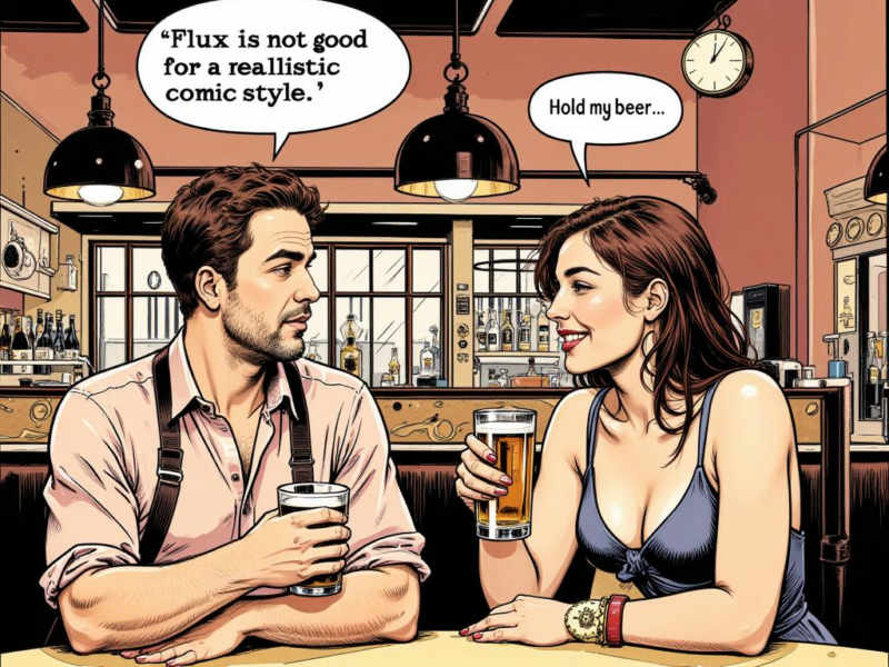 RealisticComicBook_LORA_FLUX - V1