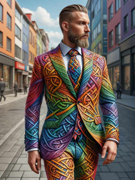 Colorful Viking Knot FLUX & SDXL - SDXL