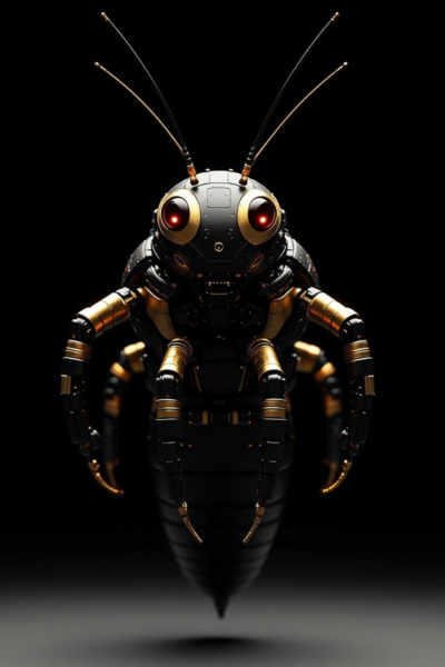 Mechanical insects - black gold v1.0