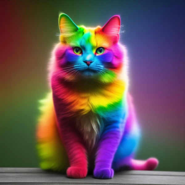 Rainbow Morph - bring sunglasses (Flux, XL, and Pony) - XL V1