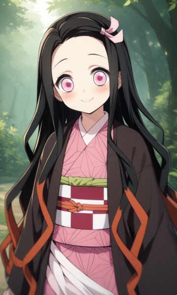 Nezuko Kamado - (Kimetsu no Yaiba) XL / Pony / Illustrious - XL