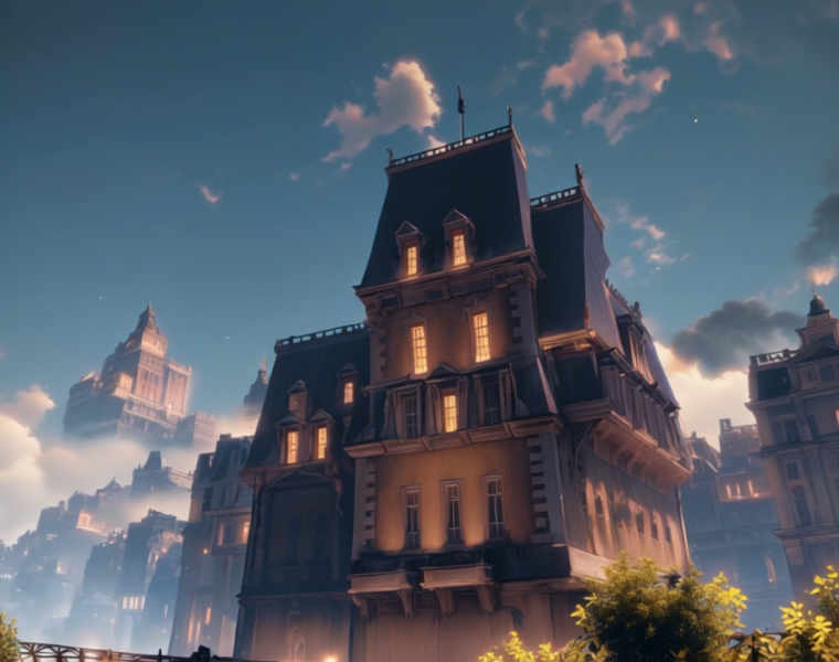 Bioshock Infinite Architecture (Architecture) (SDXL) (AD) - v1.0