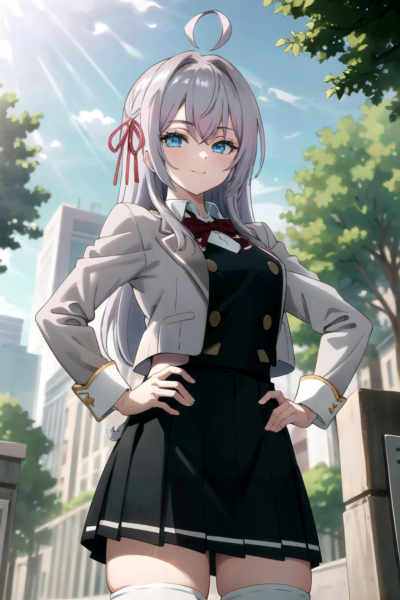 Alisa Mikhailovna Kujou | Tokidoki Bosotto Russia-go de Dereru Tonari no Alya-san LoRa - SD 1.5 v1.0