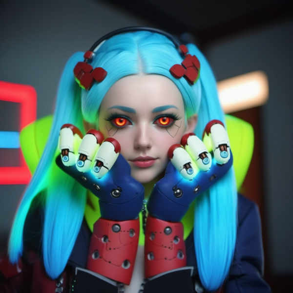 Rebecca - Cyberpunk: Edgerunners - Flux1.D & SDXL - v1.0 SDXL