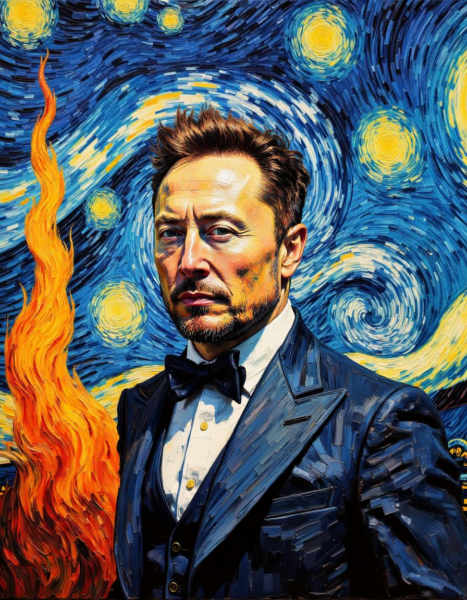 FLUX Vincent van gogh style - V.1